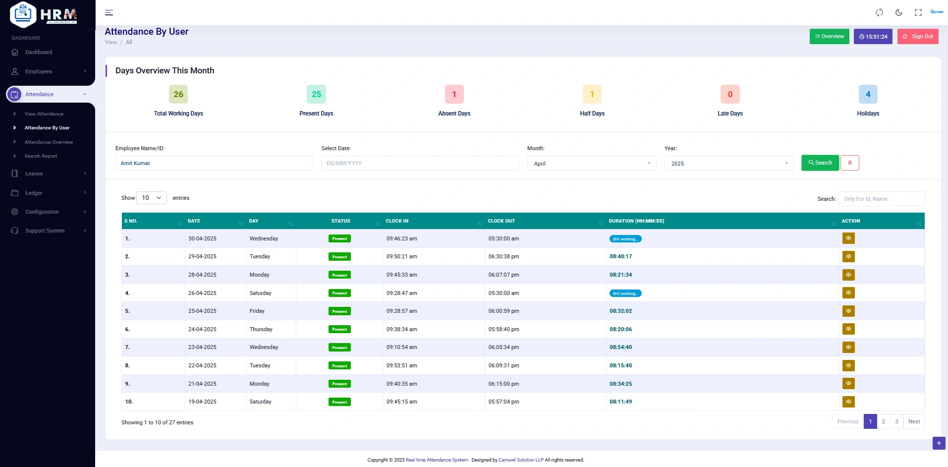 Timesheets